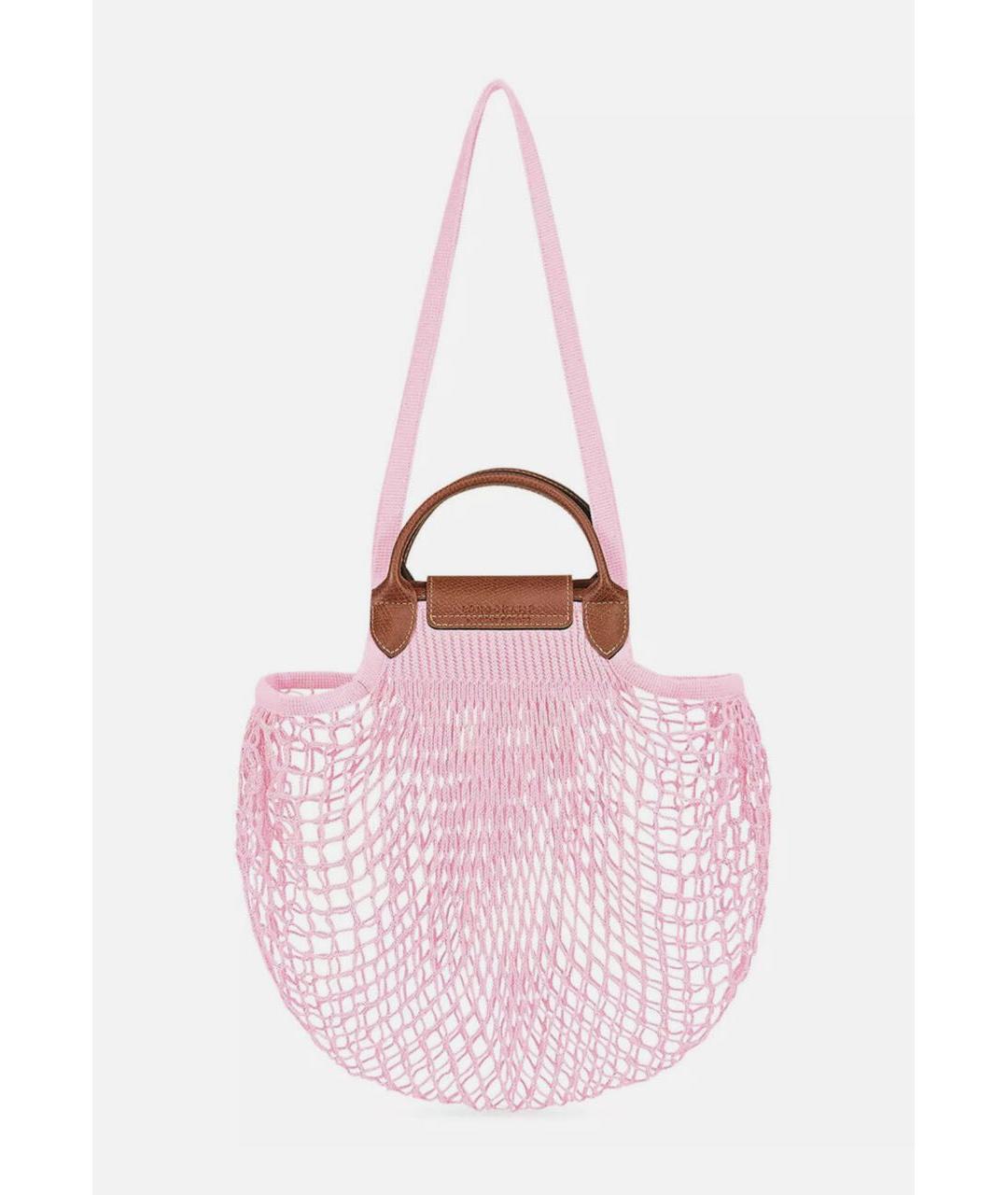 LONGCHAMP Розовая пляжная сумка, фото 2