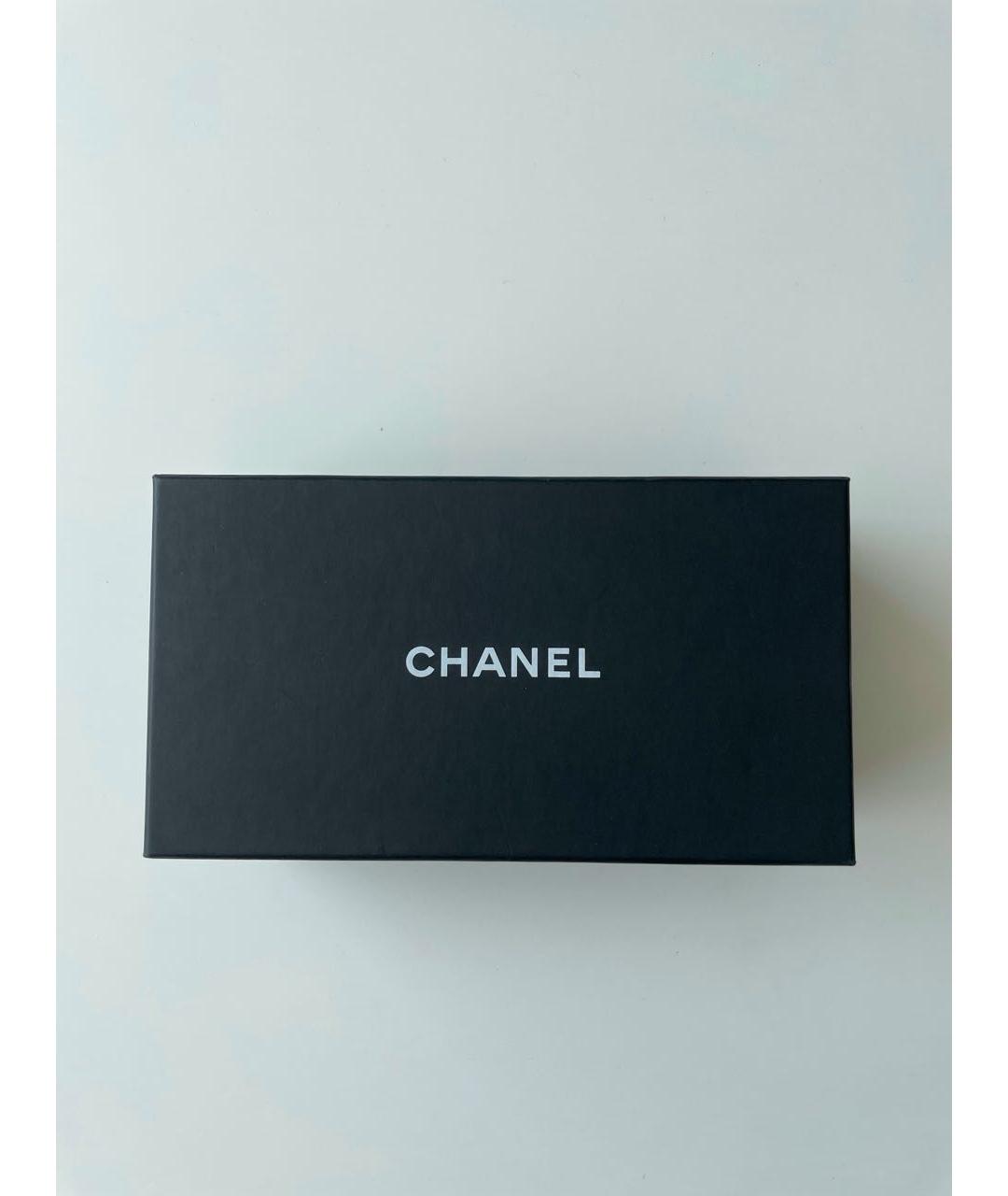 CHANEL Черные пластиковые солнцезащитные очки, фото 4