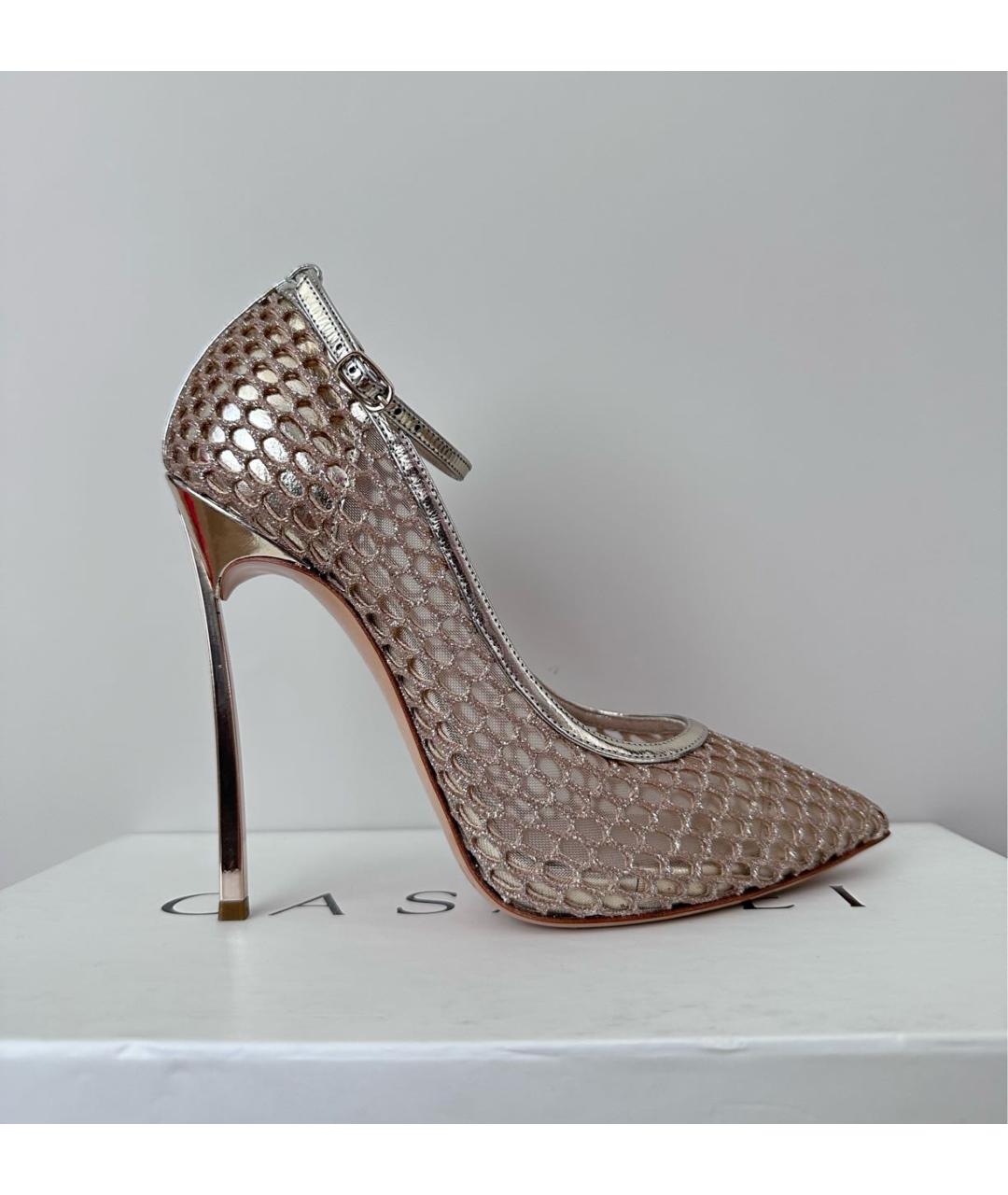 CASADEI Золотые туфли, фото 8