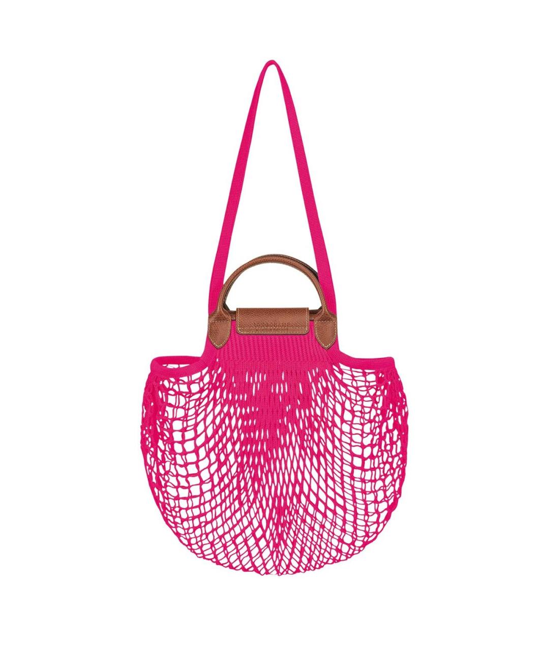 LONGCHAMP Фуксия пляжная сумка, фото 3