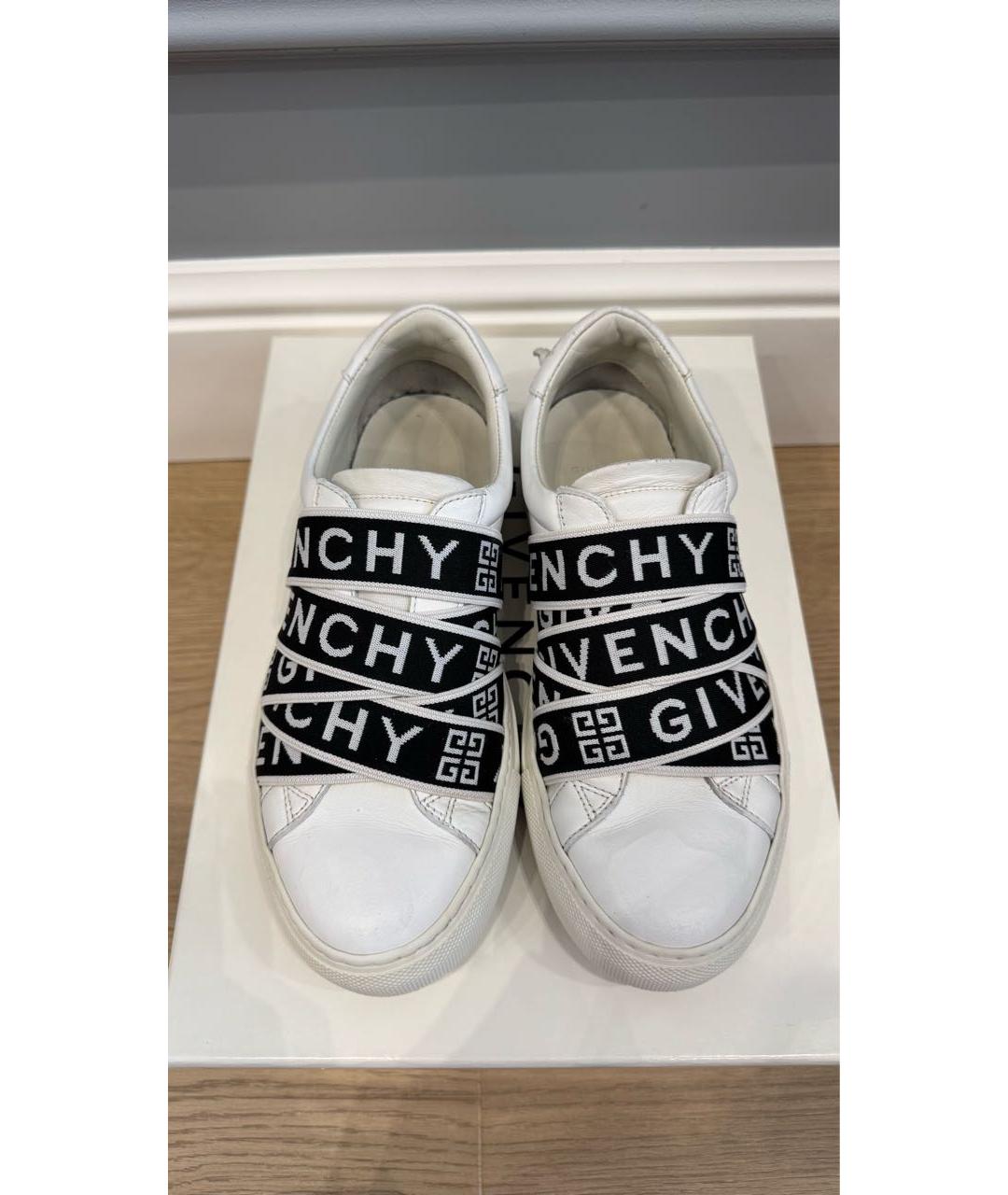 GIVENCHY Белые кожаные кеды, фото 6