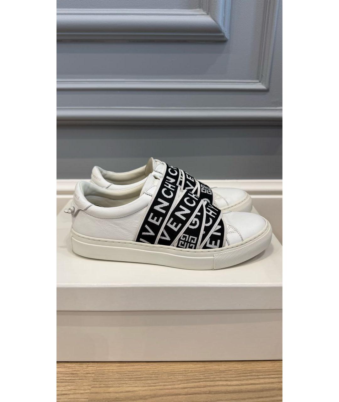 GIVENCHY Белые кожаные кеды, фото 5