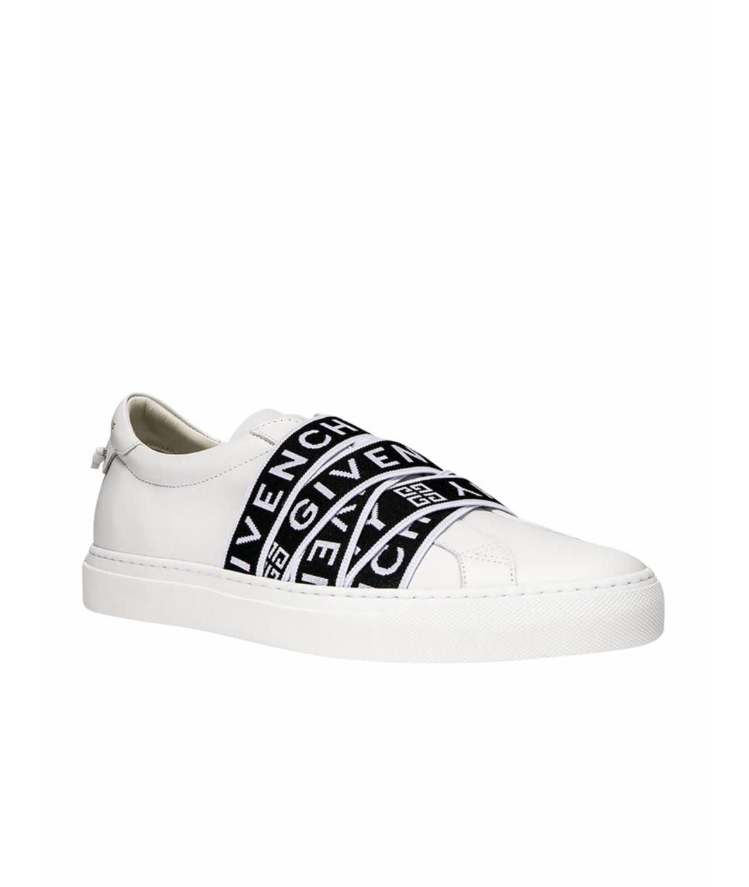 GIVENCHY Белые кожаные кеды, фото 1