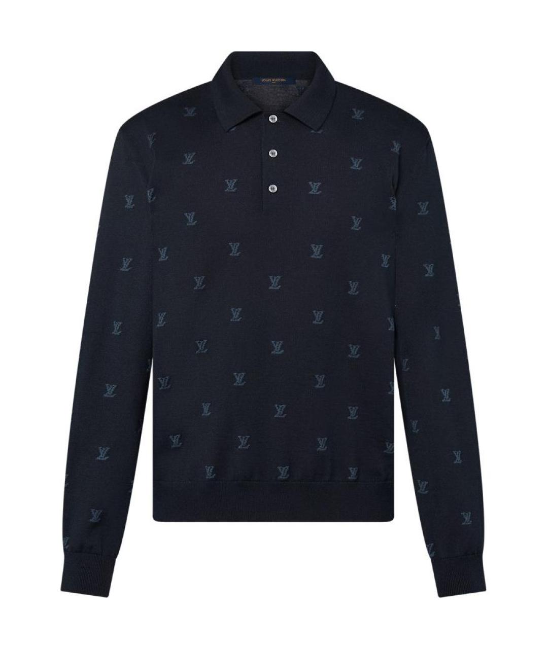 LOUIS VUITTON Черный джемпер / свитер, фото 1