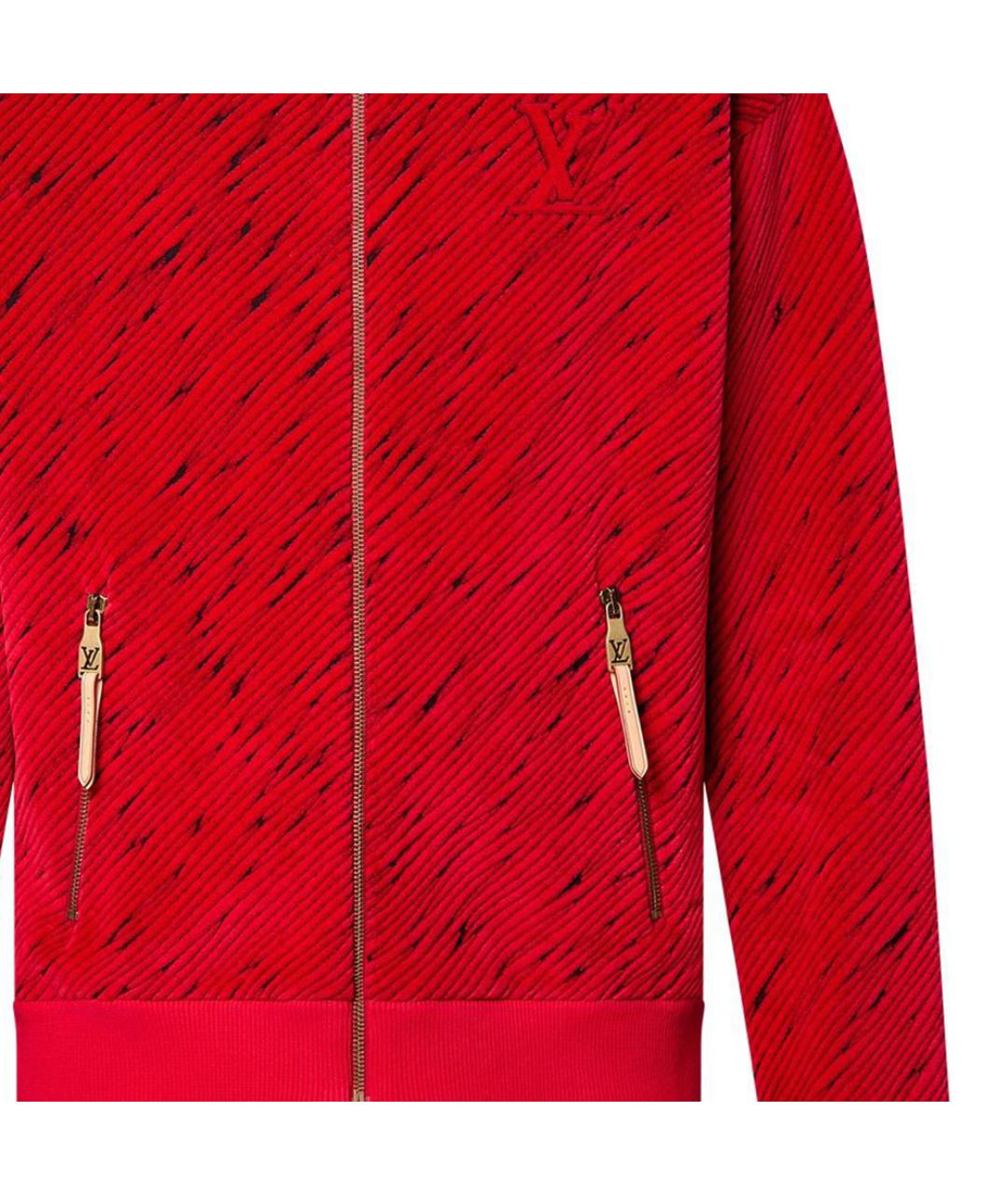 LOUIS VUITTON Красный хлопковый джемпер / свитер, фото 7