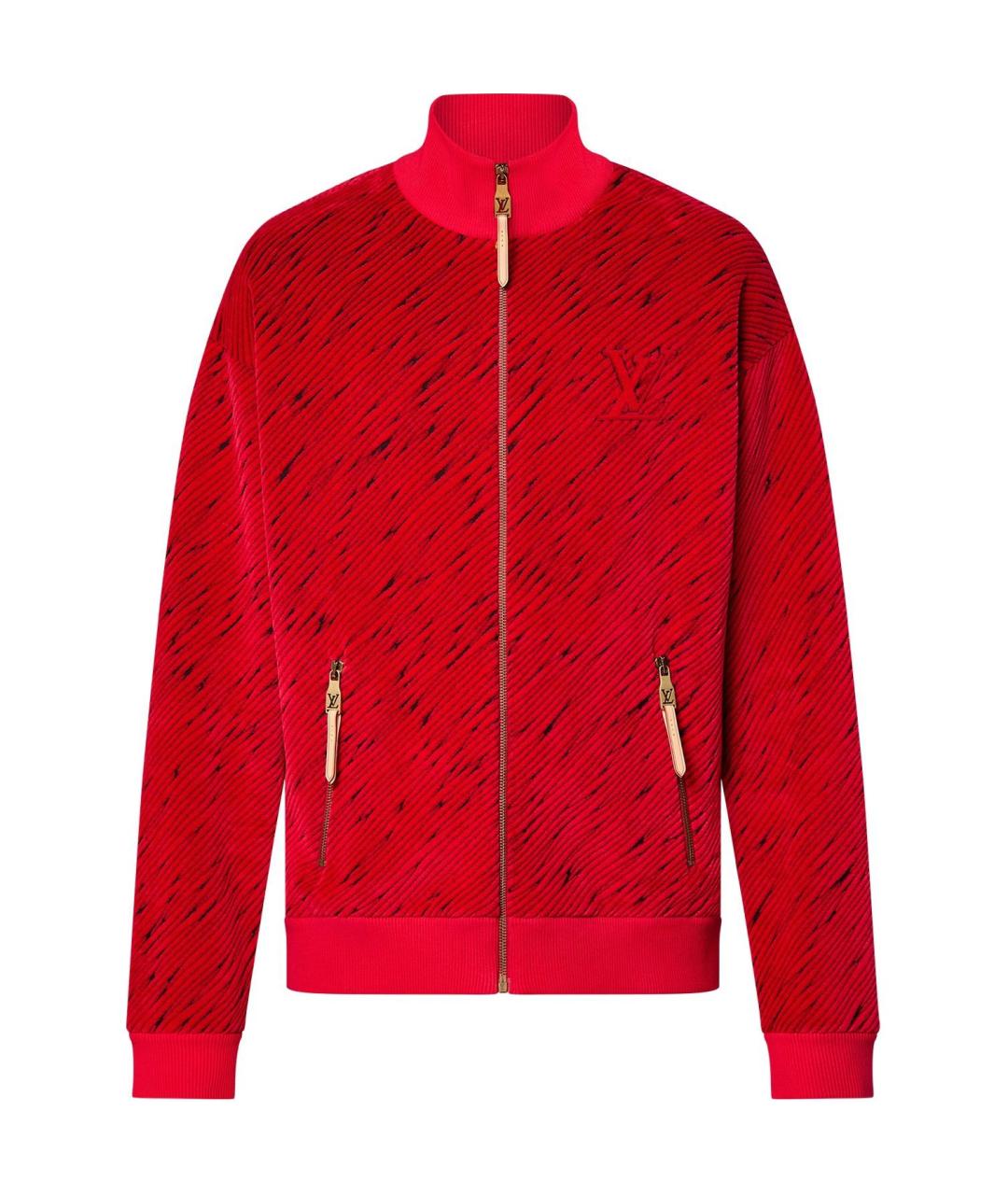 LOUIS VUITTON Красный хлопковый джемпер / свитер, фото 1