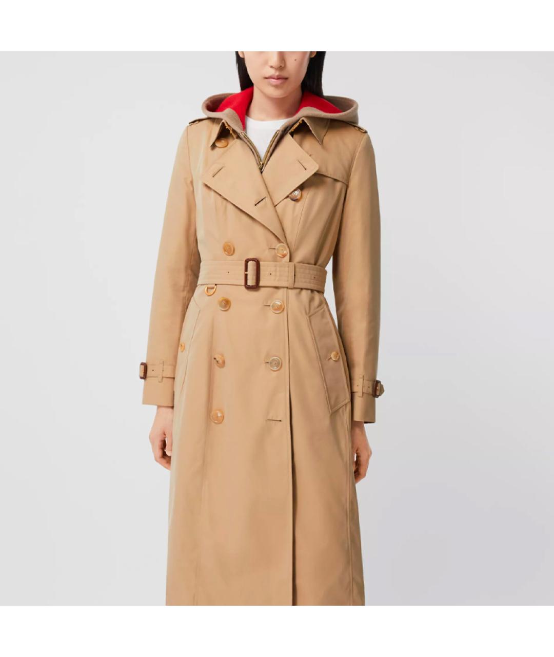 BURBERRY Бежевый тренч/плащ, фото 3