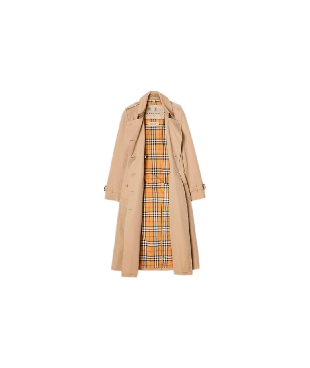 BURBERRY Бежевый тренч/плащ, фото 2