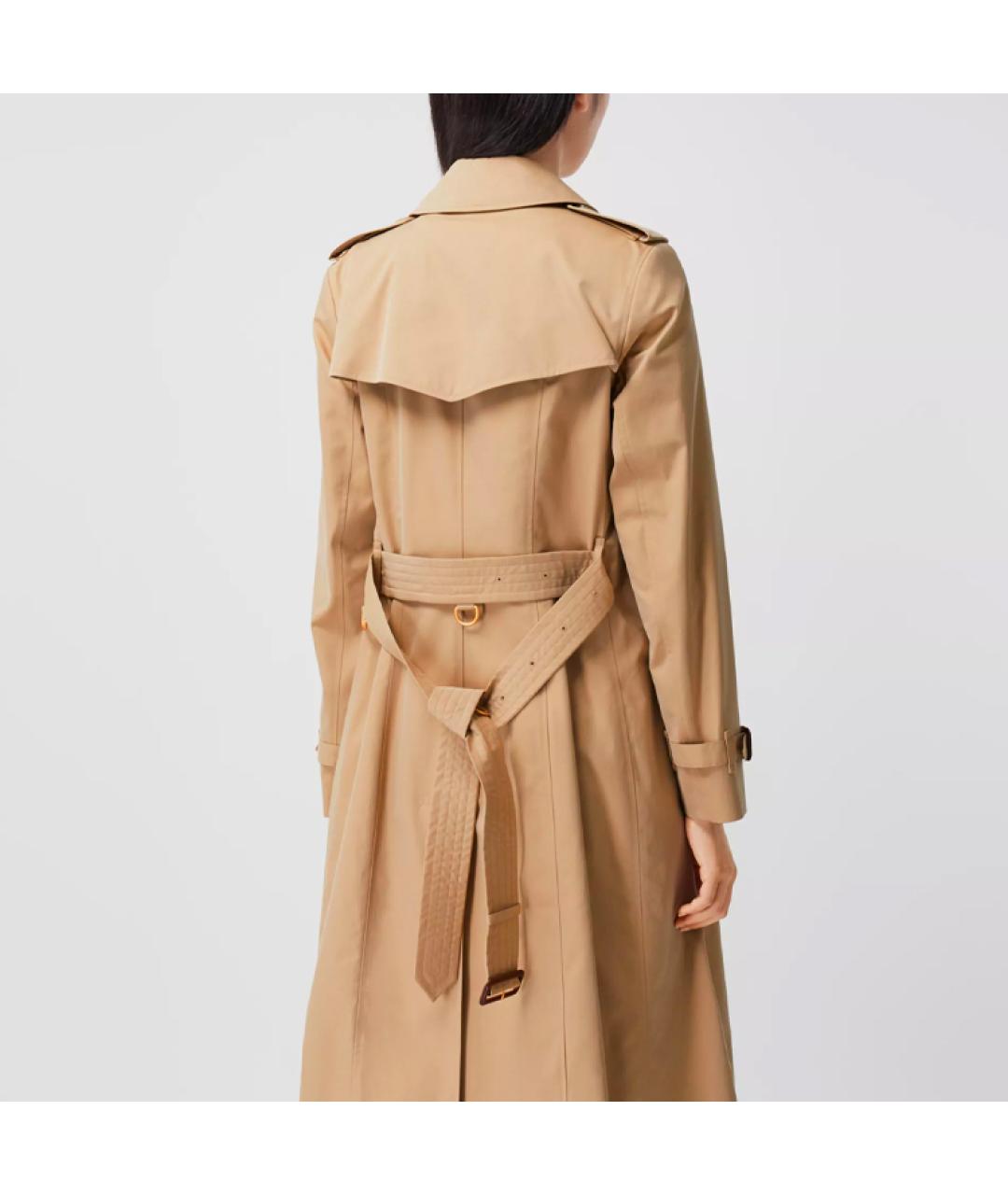 BURBERRY Бежевый тренч/плащ, фото 4