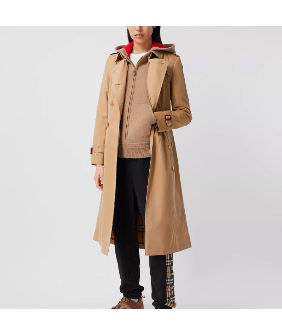 BURBERRY Бежевый тренч/плащ, фото 5