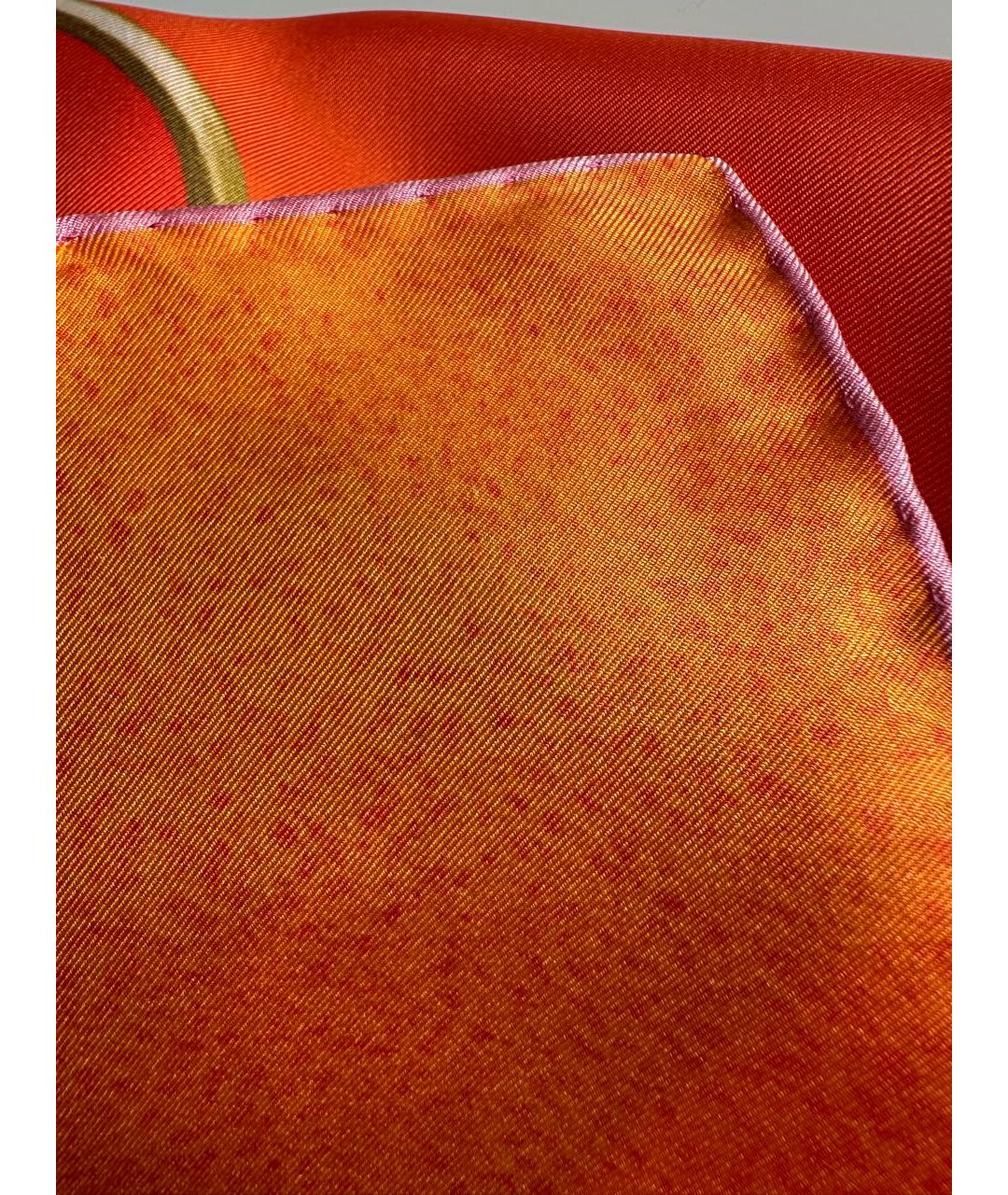HERMES Мульти шелковый платок, фото 3