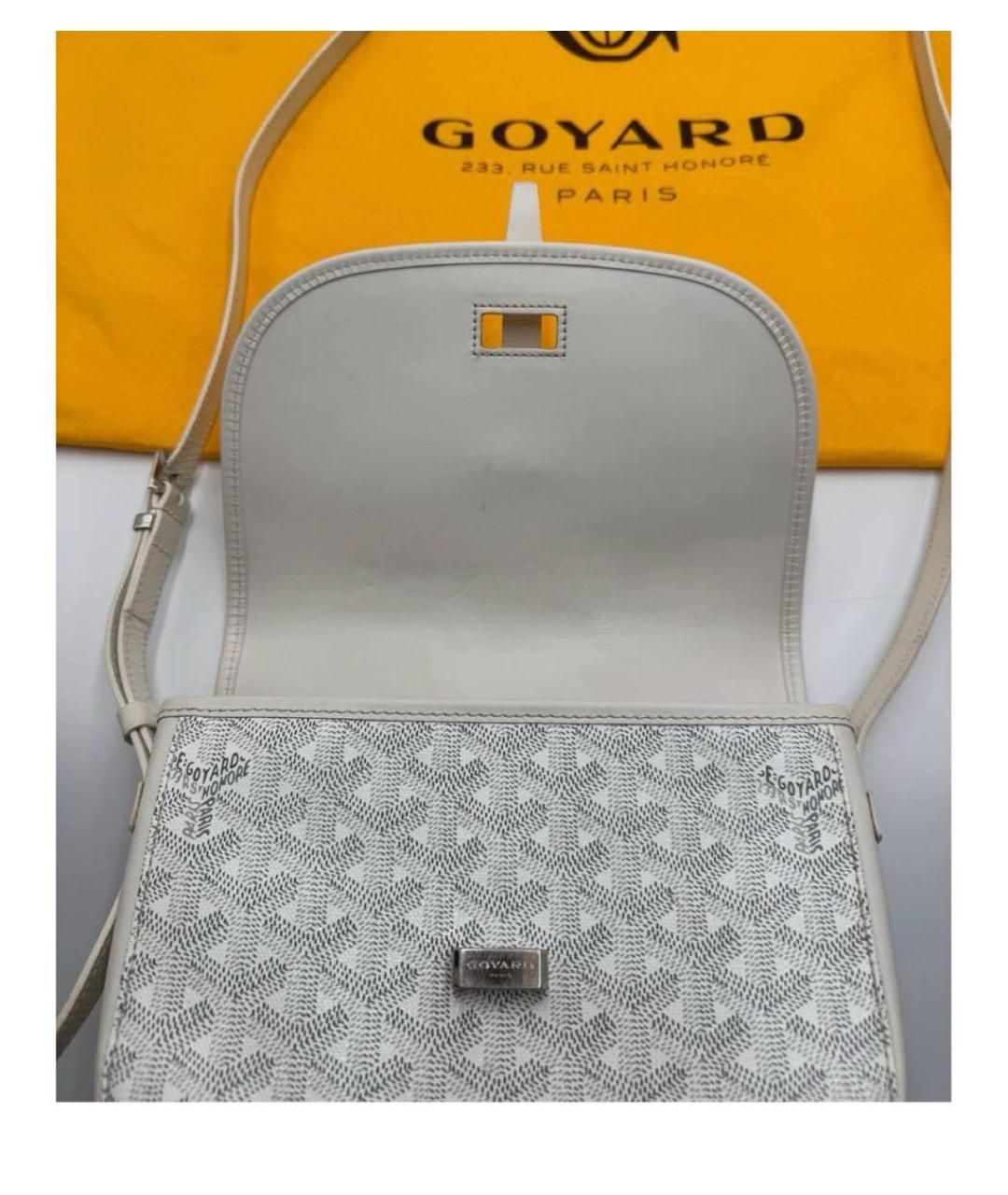 GOYARD Белая сумка на плечо, фото 3