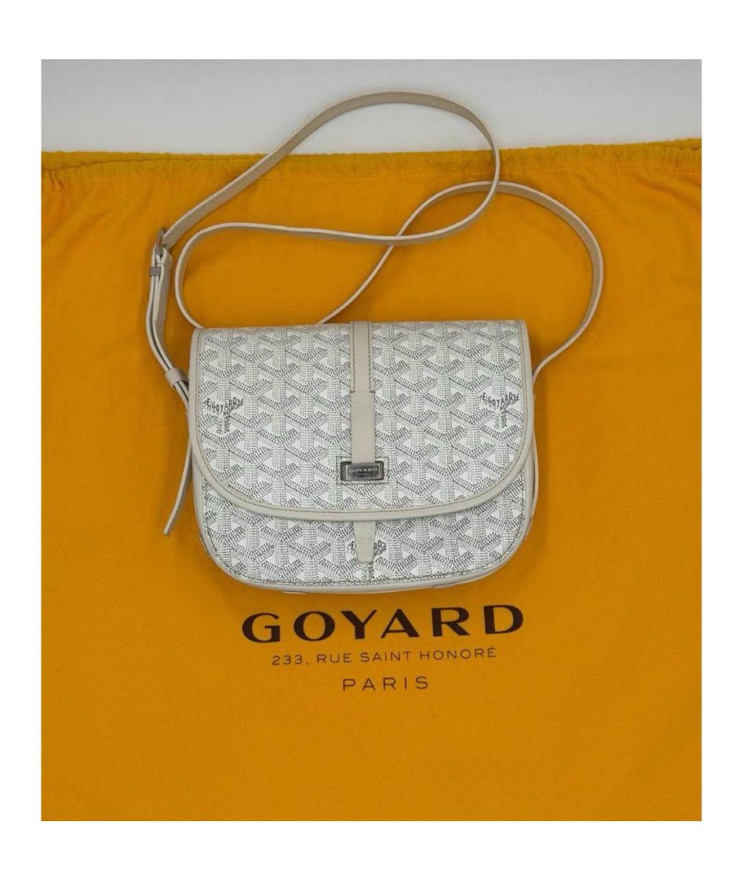 GOYARD Белая сумка на плечо, фото 2