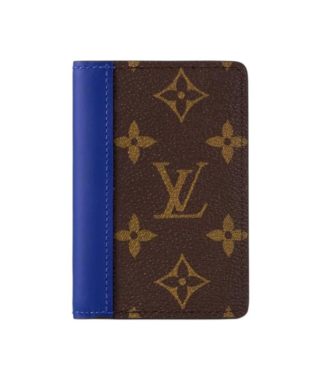LOUIS VUITTON Коричневый кардхолдер, фото 1