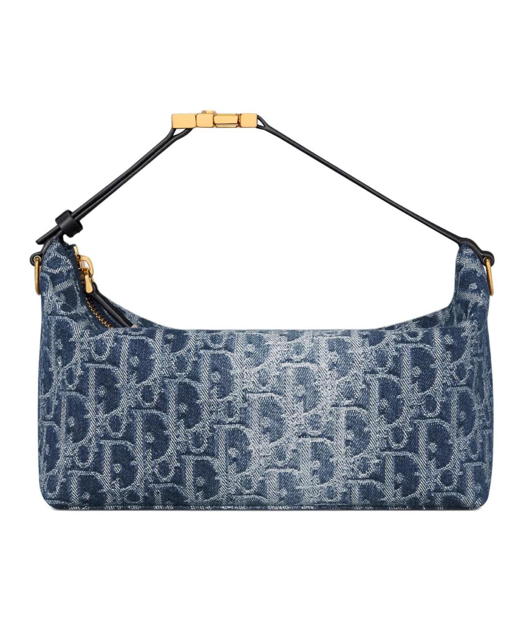 CHRISTIAN DIOR Синяя сумка через плечо, фото 1
