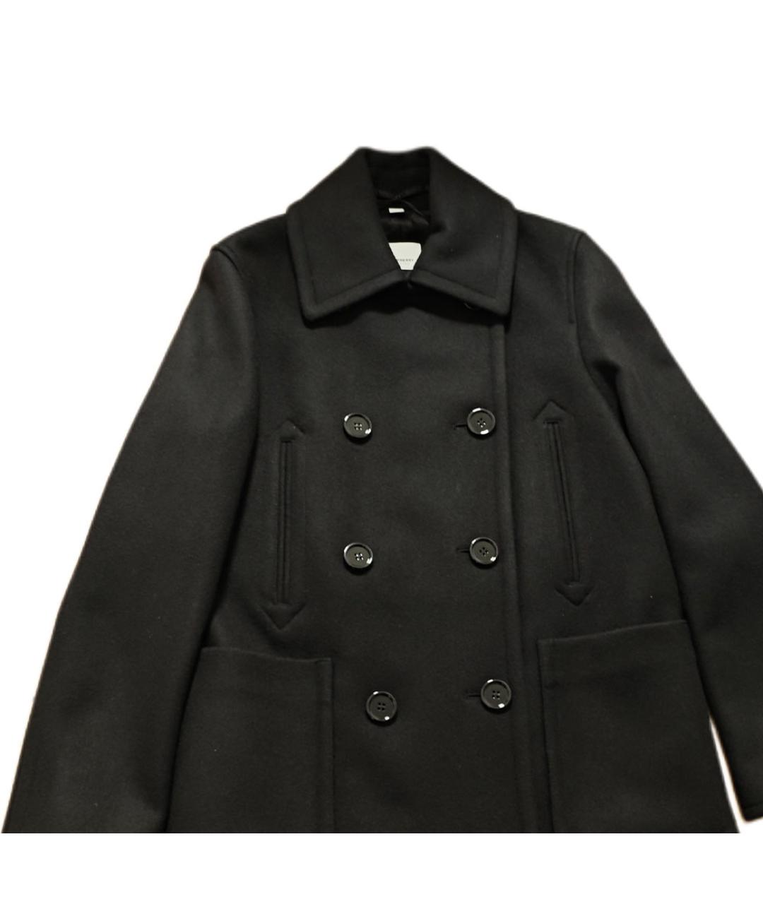 BURBERRY Черное пальто, фото 3