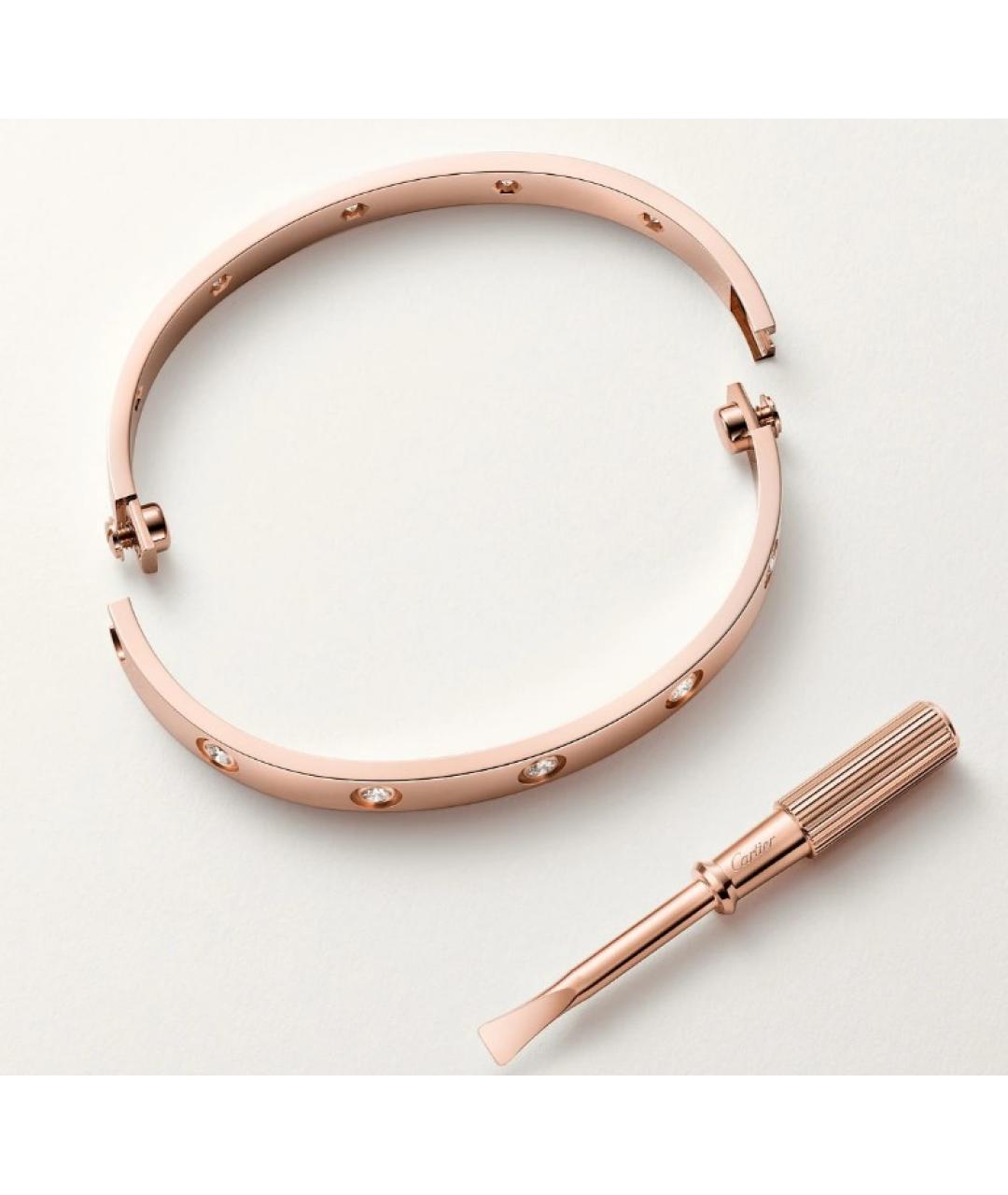 CARTIER Золотой браслет из розового золота, фото 4