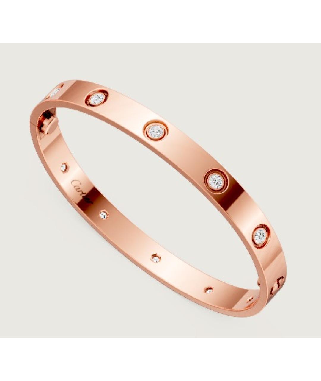 CARTIER Золотой браслет из розового золота, фото 8