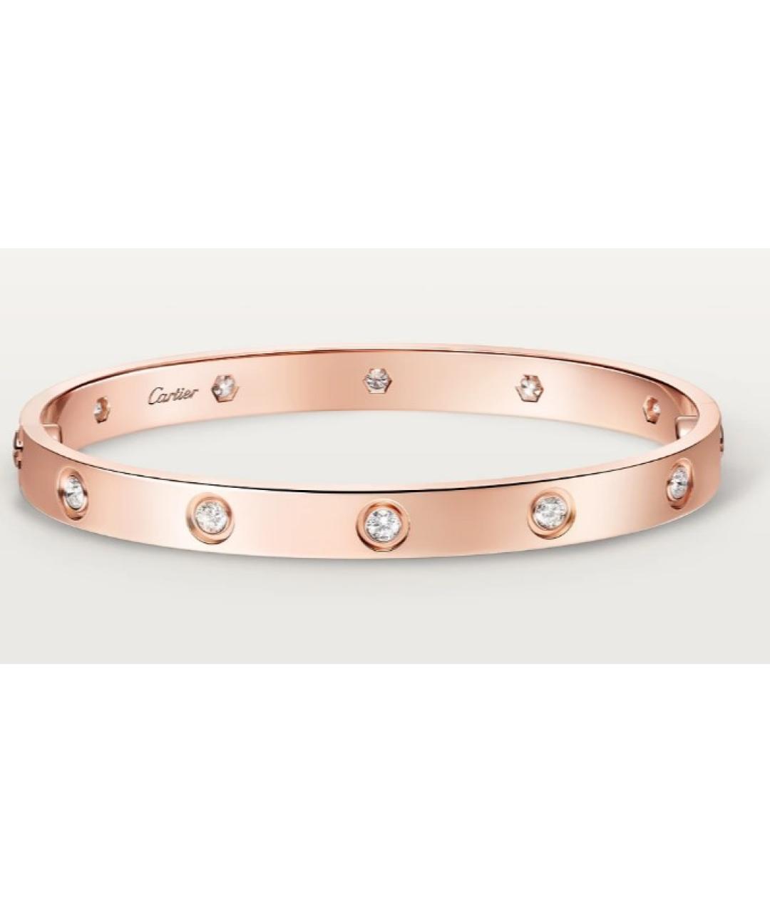 CARTIER Золотой браслет из розового золота, фото 2