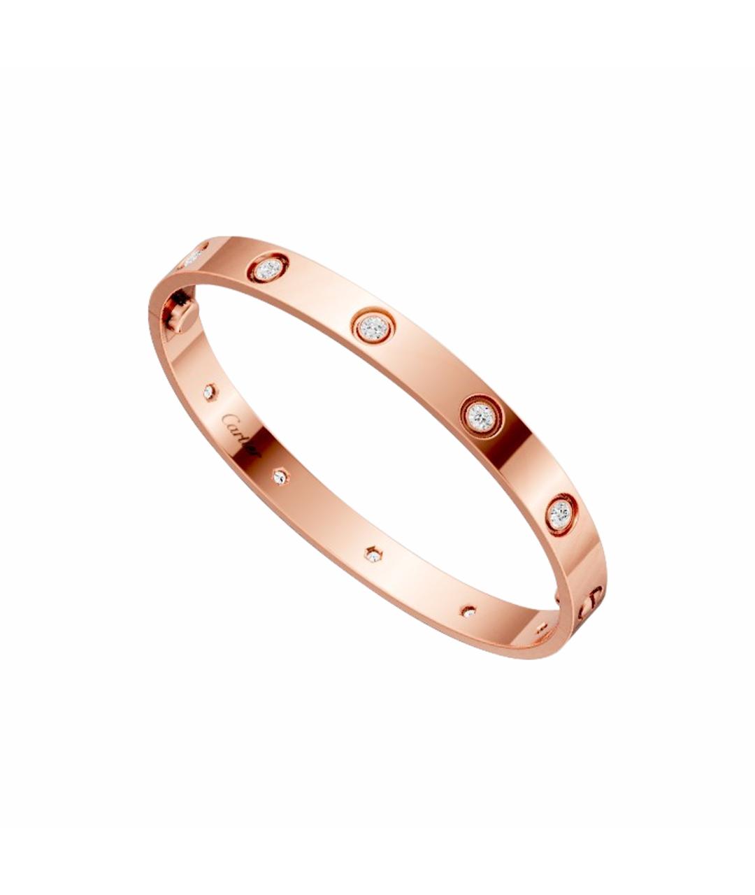 CARTIER Золотой браслет из розового золота, фото 1