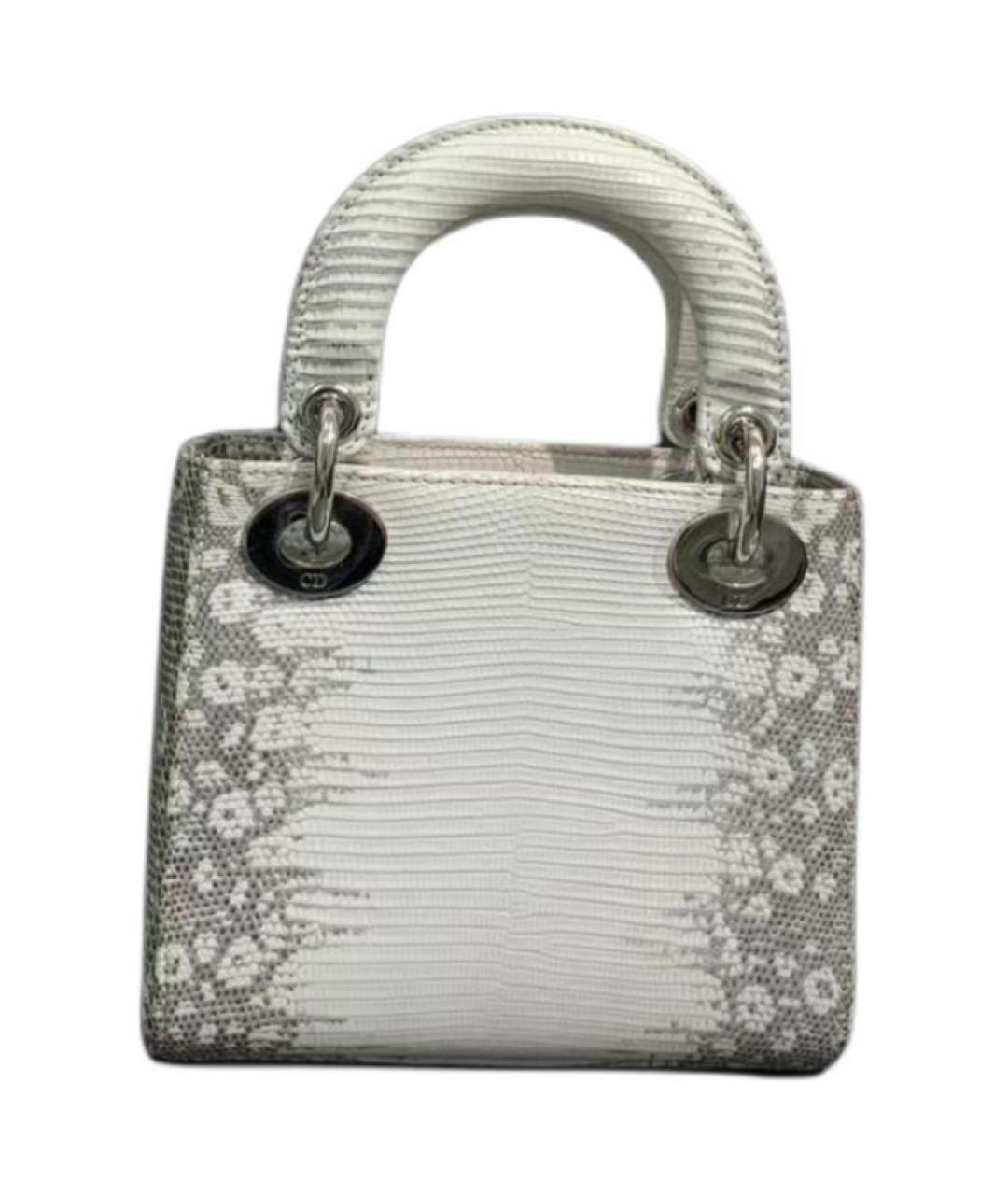 CHRISTIAN DIOR Бежевая сумка с короткими ручками, фото 2