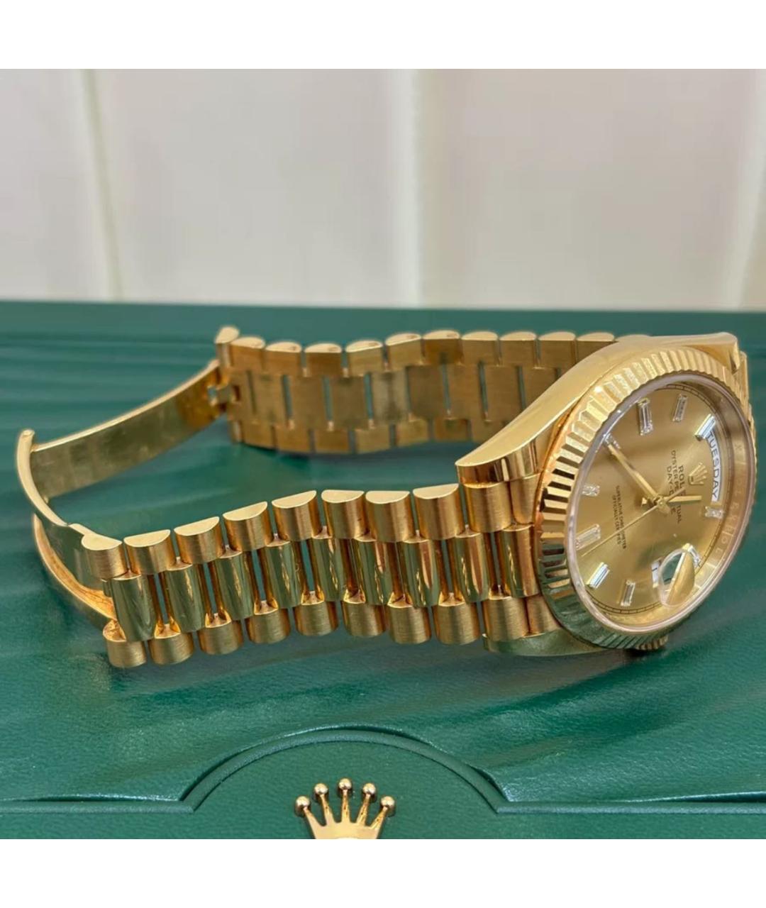 ROLEX Золотые часы, фото 5