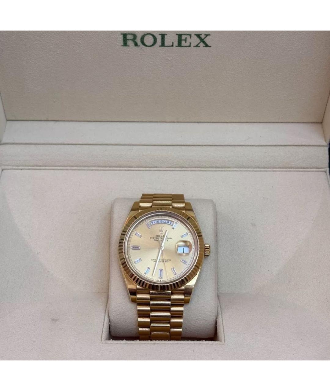 ROLEX Золотые часы, фото 2