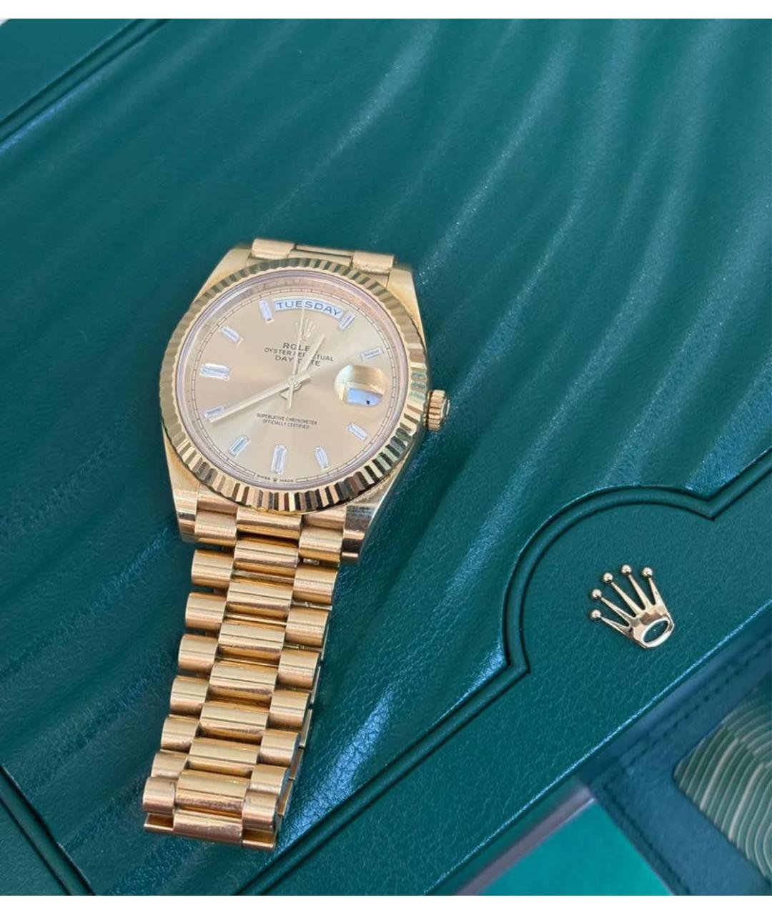 ROLEX Золотые часы, фото 4