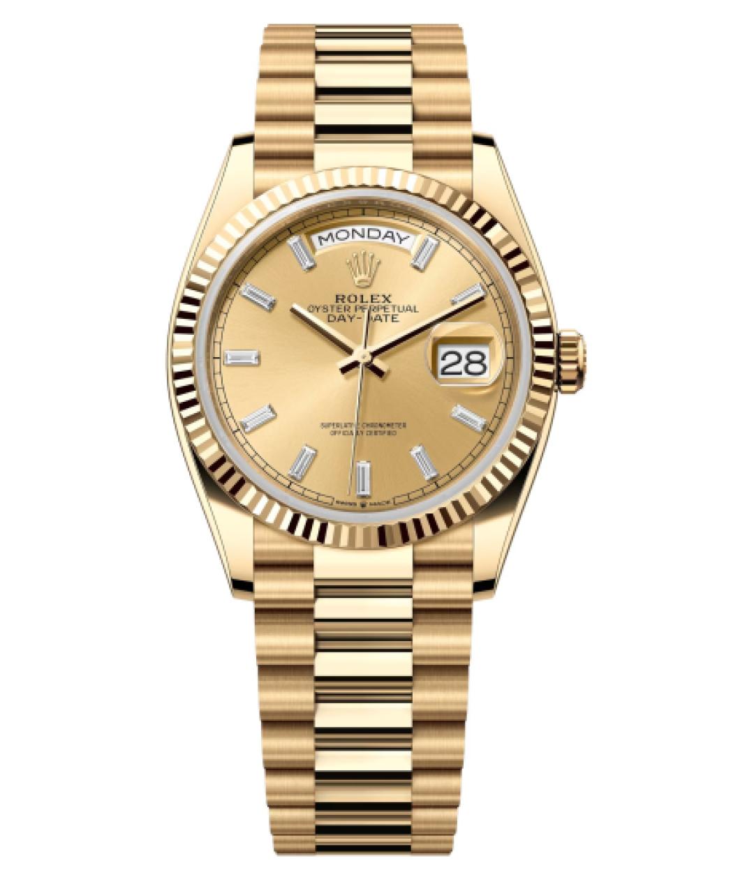 ROLEX Золотые часы, фото 1