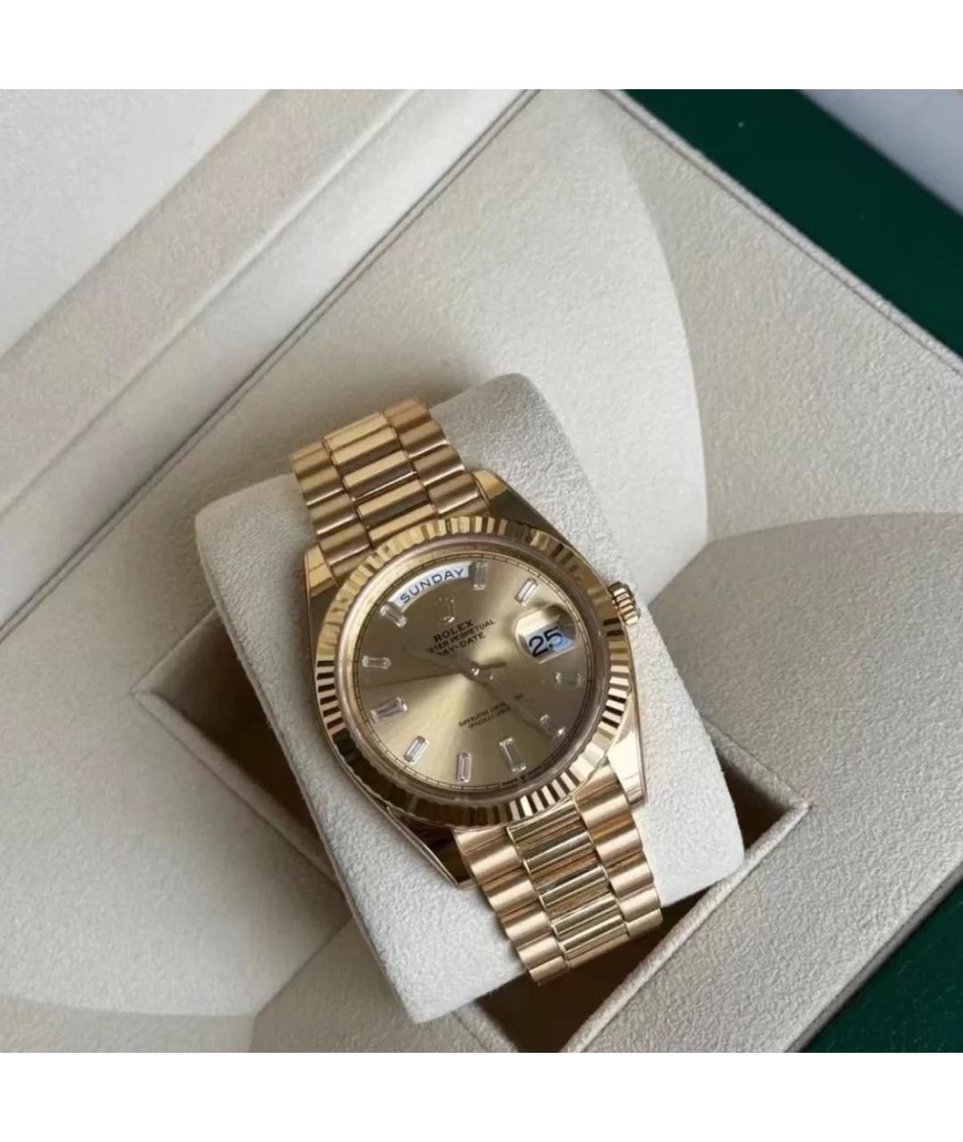 ROLEX Золотые часы, фото 3