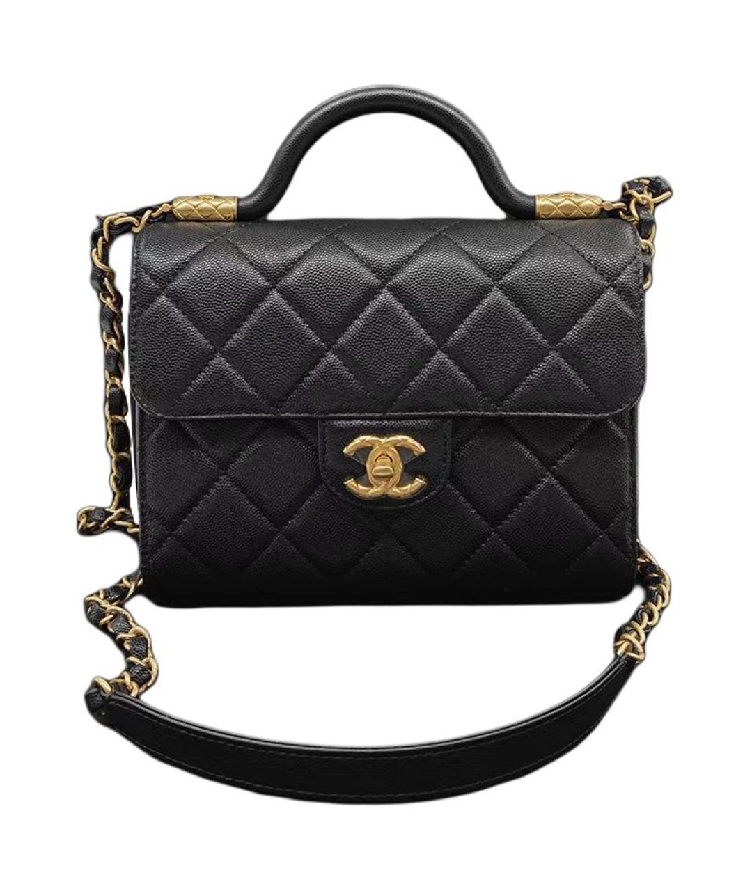 CHANEL Черная сумка через плечо, фото 1