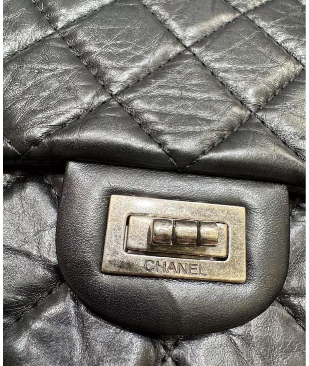 CHANEL Черная кожаная сумка через плечо, фото 2
