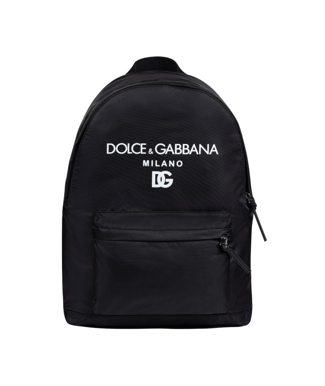 DOLCE&GABBANA Черный рюкзак, фото 1