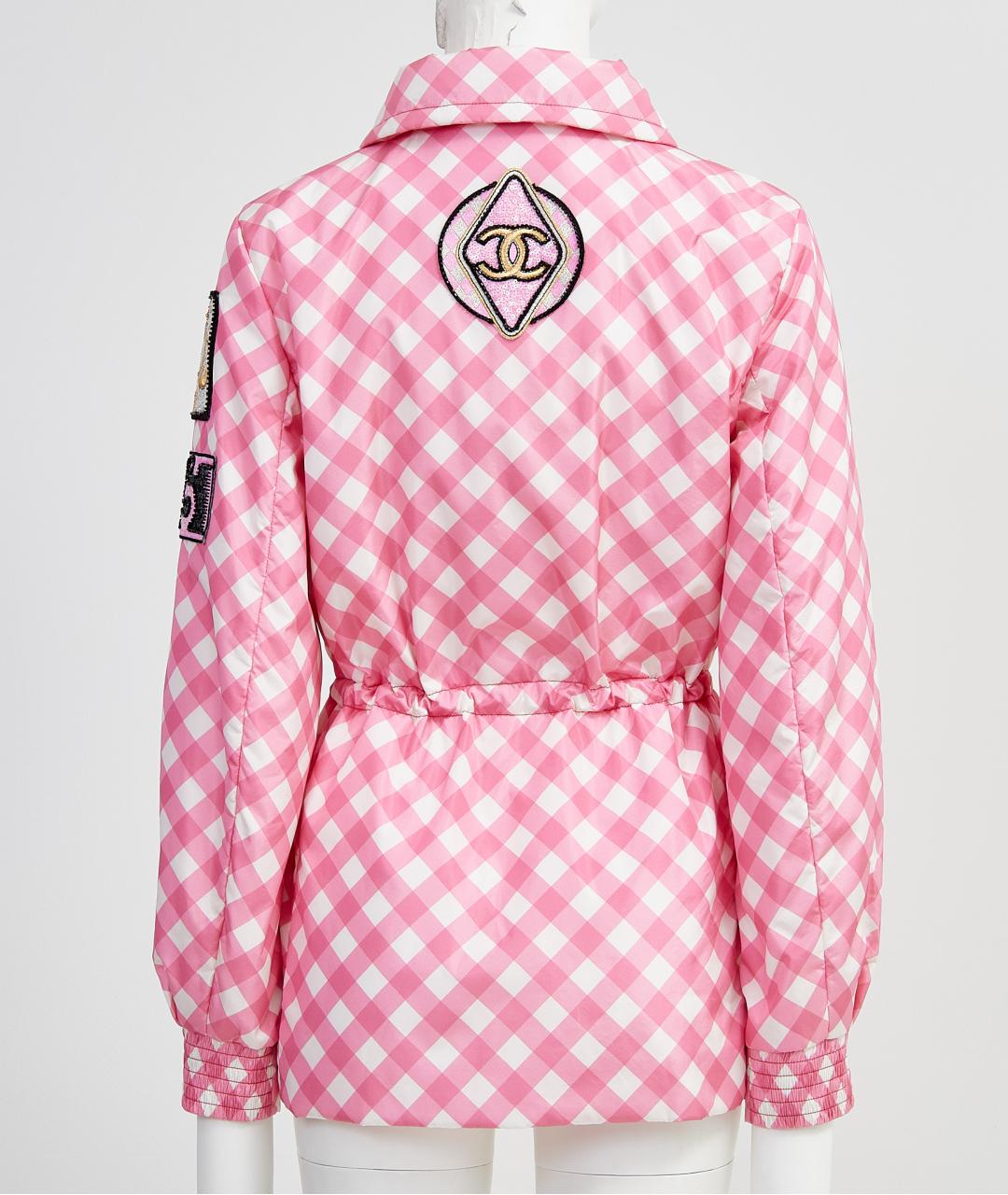 CHANEL Розовая шелковая парка, фото 2