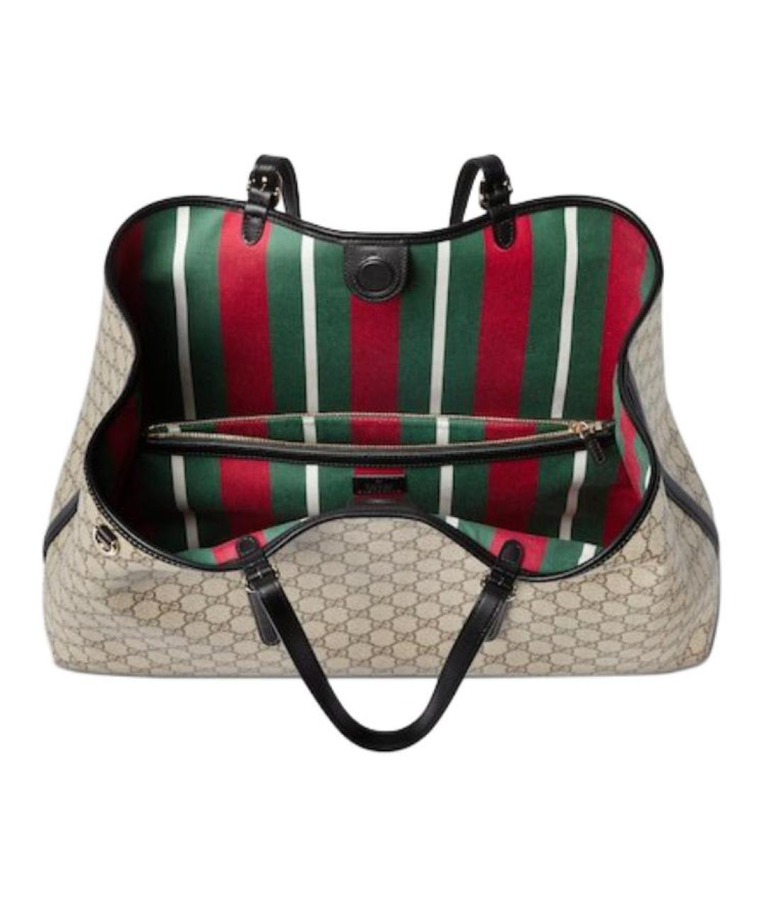 GUCCI Бежевая сумка тоут, фото 6