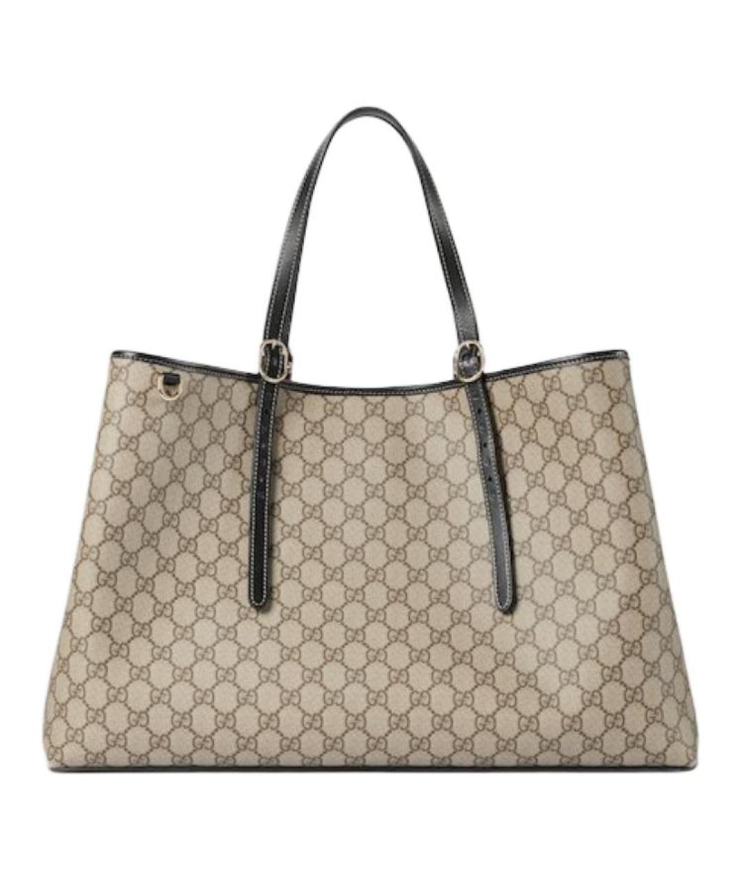 GUCCI Бежевая сумка тоут, фото 2