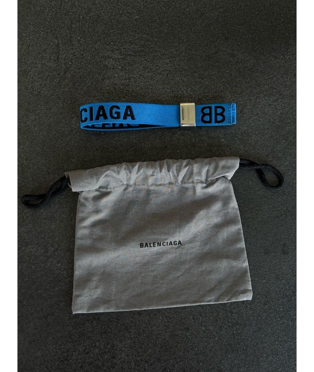BALENCIAGA Синий браслет, фото 5
