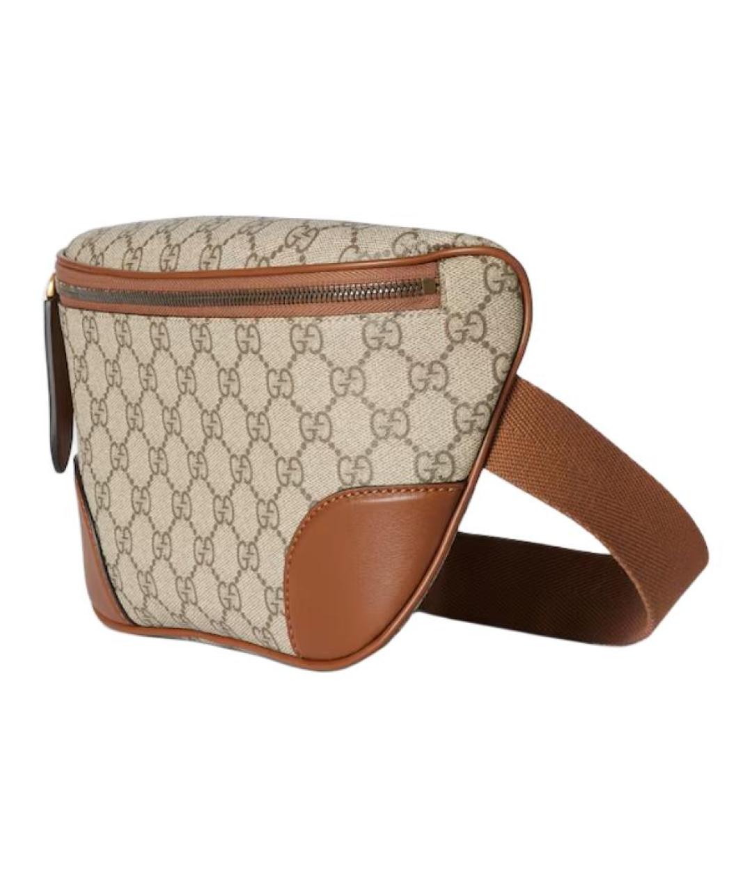 GUCCI Бежевая поясная сумка, фото 2