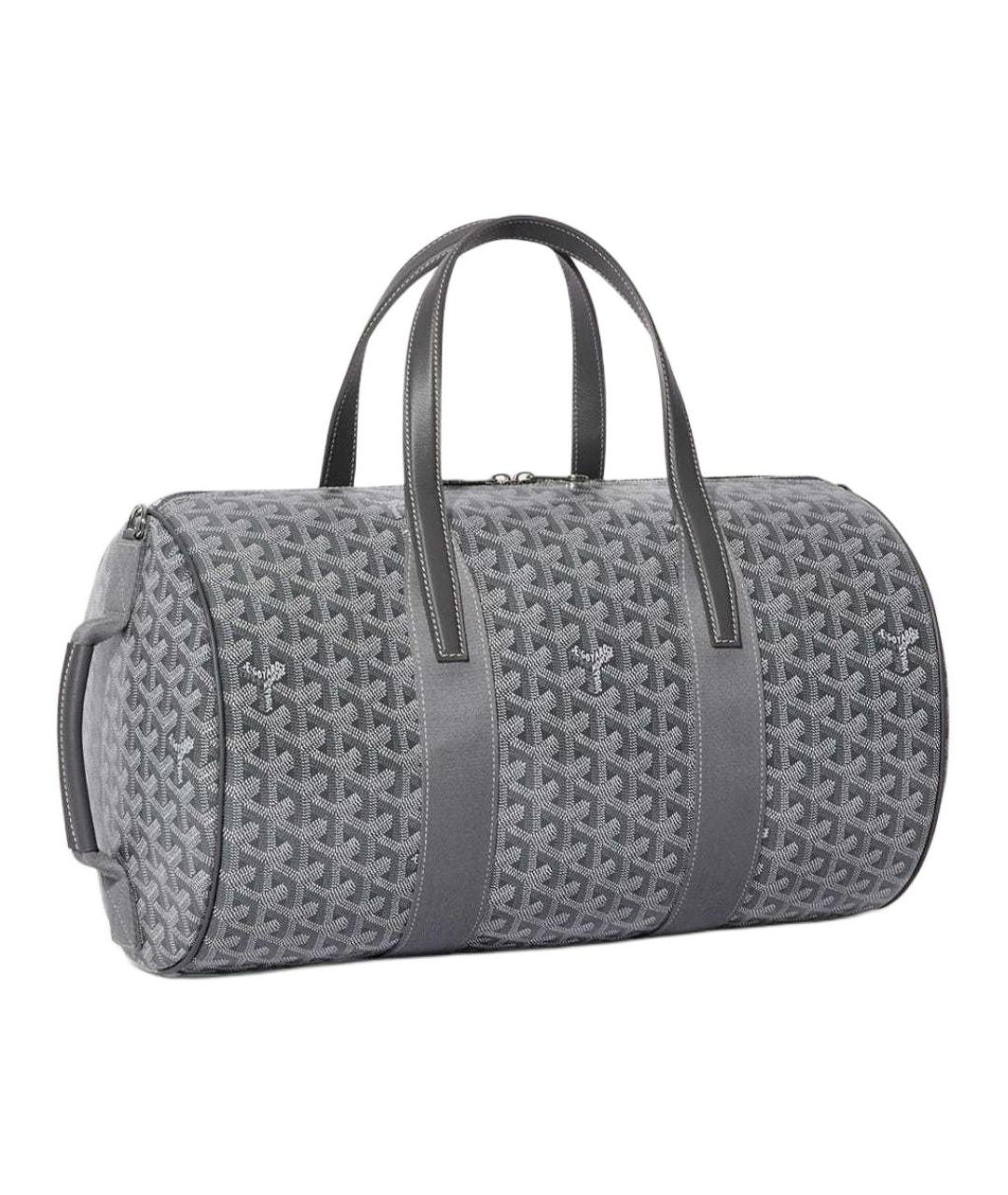 GOYARD Серая дорожная/спортивная сумка, фото 2