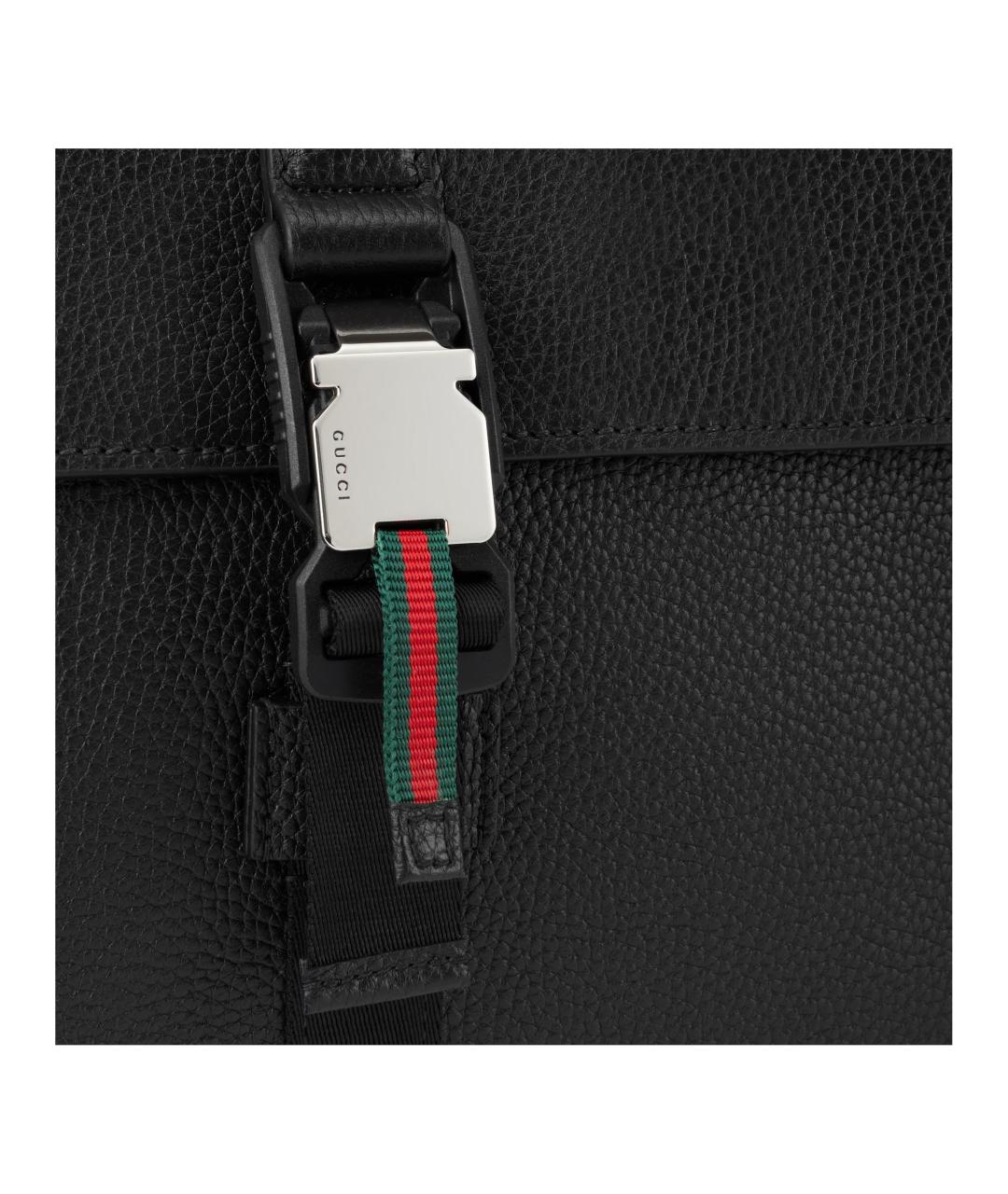 GUCCI Черная папка для документов, фото 6