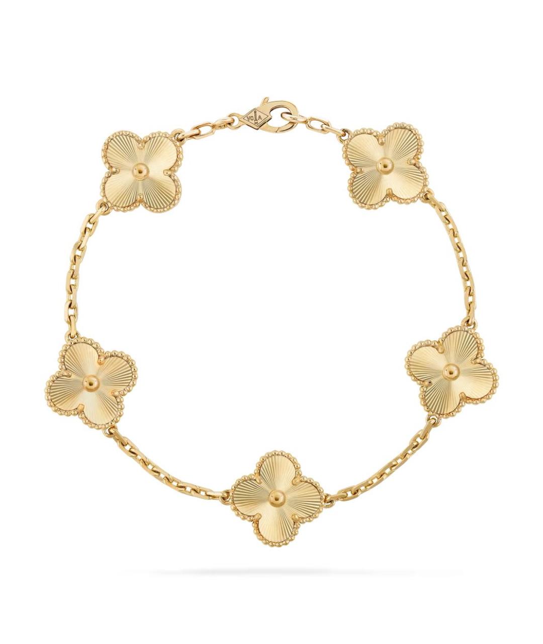 VAN CLEEF & ARPELS Золотой браслет из желтого золота, фото 4