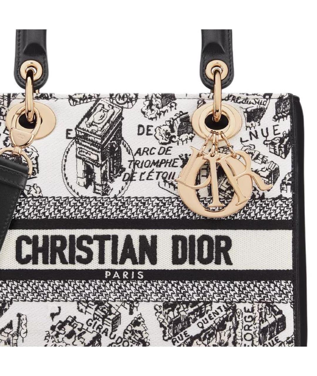 CHRISTIAN DIOR Белая сумка через плечо, фото 6