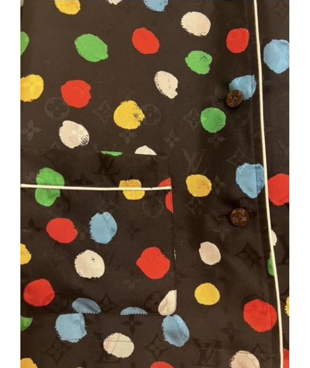 LOUIS VUITTON Мульти шелковая пижама, фото 3