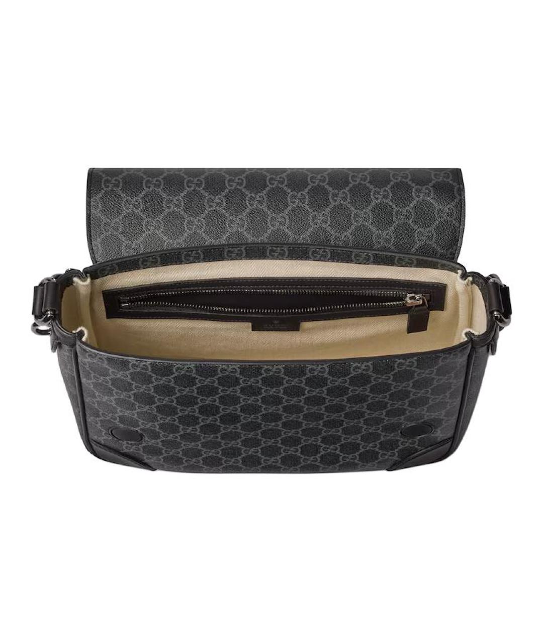 GUCCI Черная сумка на плечо, фото 5