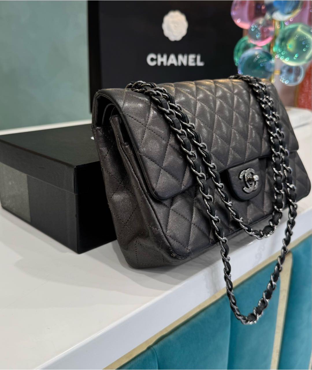 CHANEL Кожаная сумка через плечо, фото 2