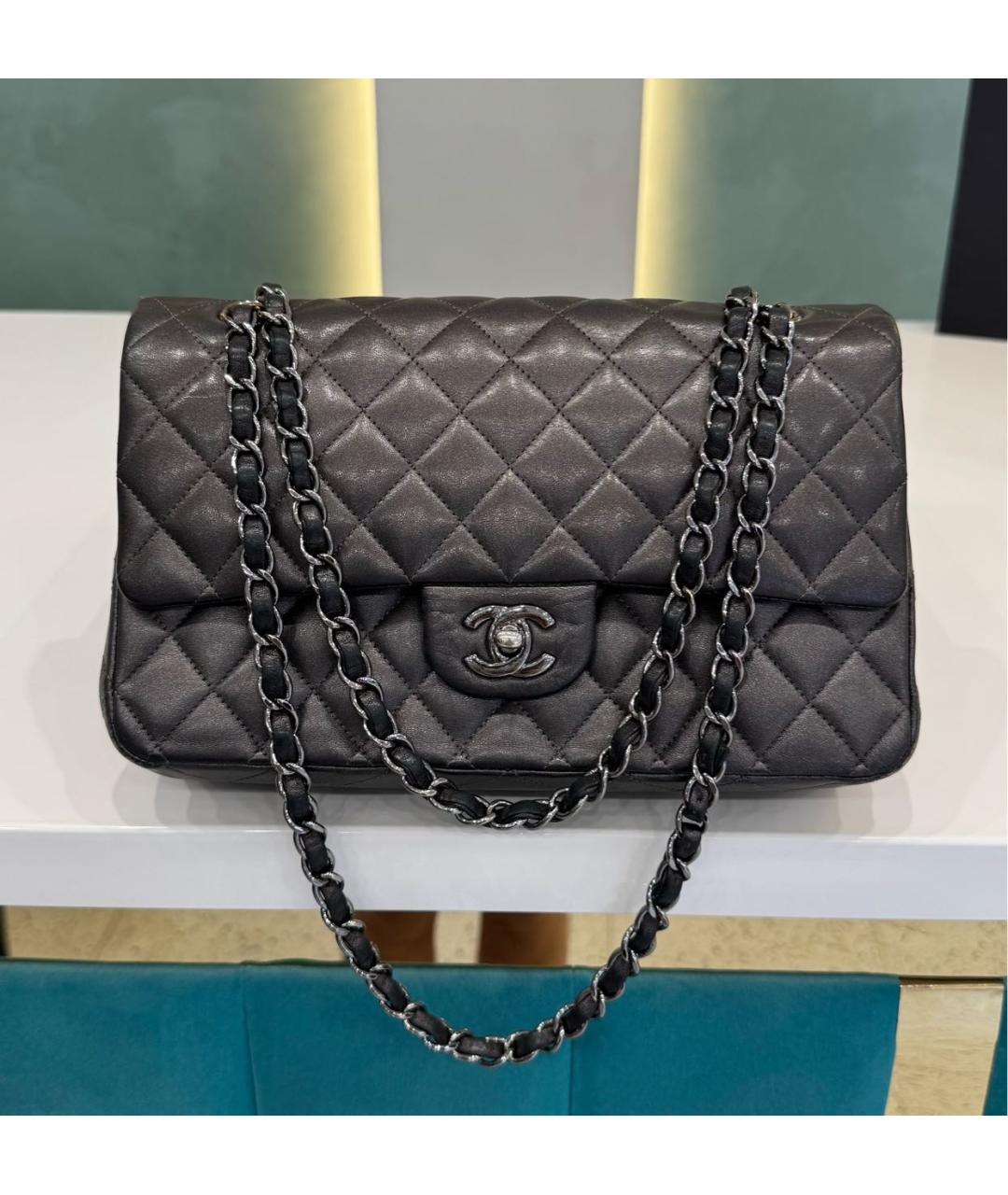 CHANEL Кожаная сумка через плечо, фото 9