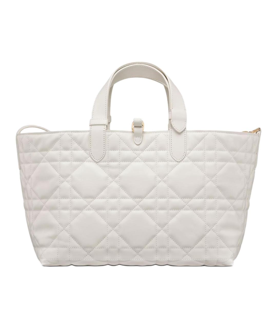 CHRISTIAN DIOR Белая сумка с короткими ручками, фото 5