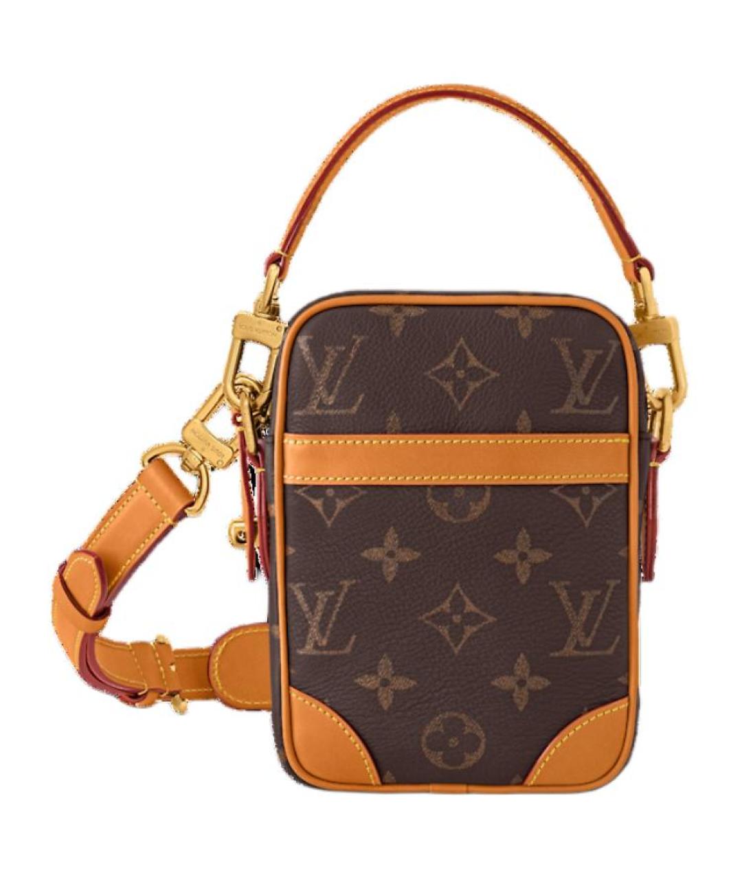 LOUIS VUITTON Коричневая барсетка, фото 1