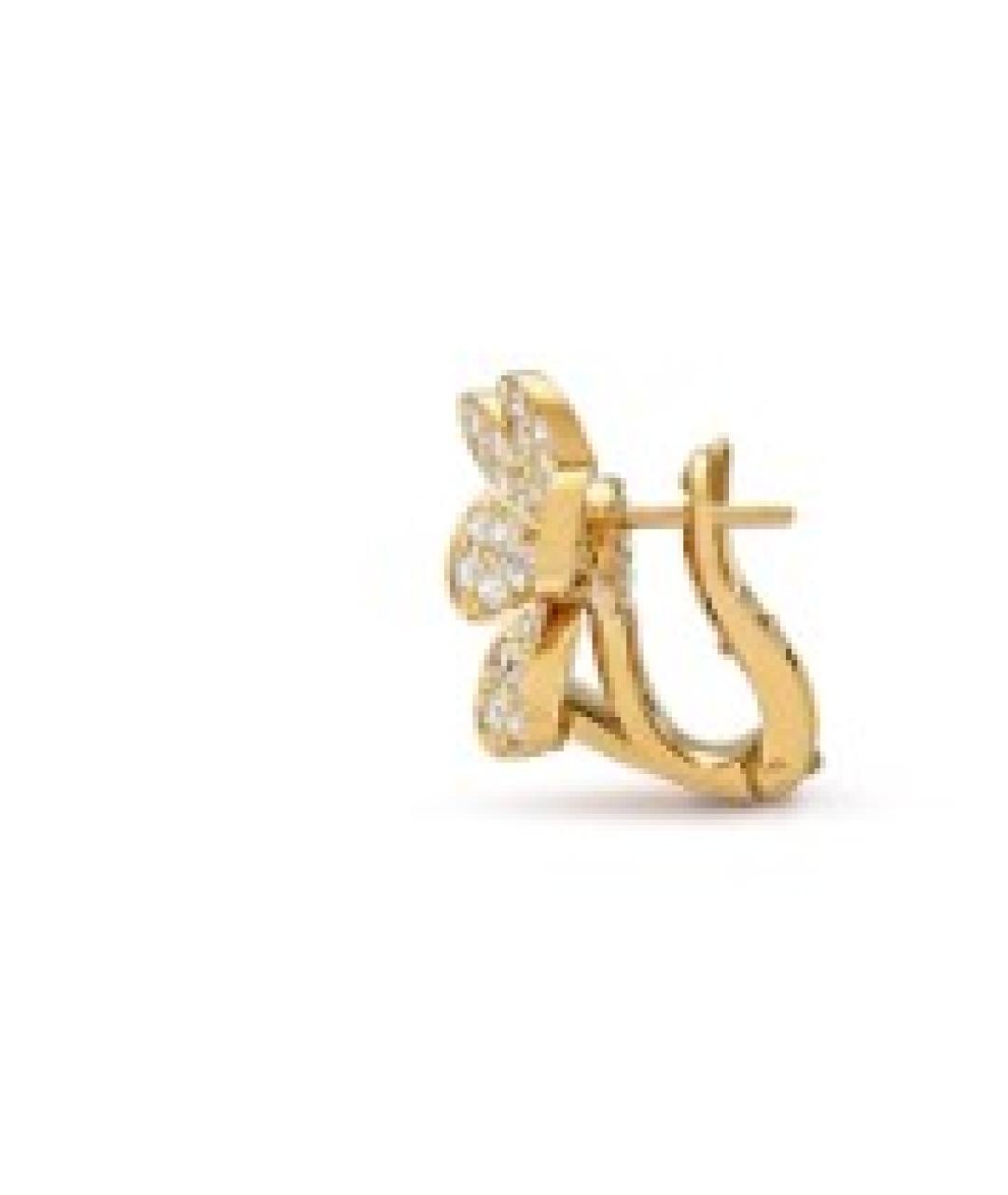 VAN CLEEF & ARPELS Золотые серьги из желтого золота, фото 4