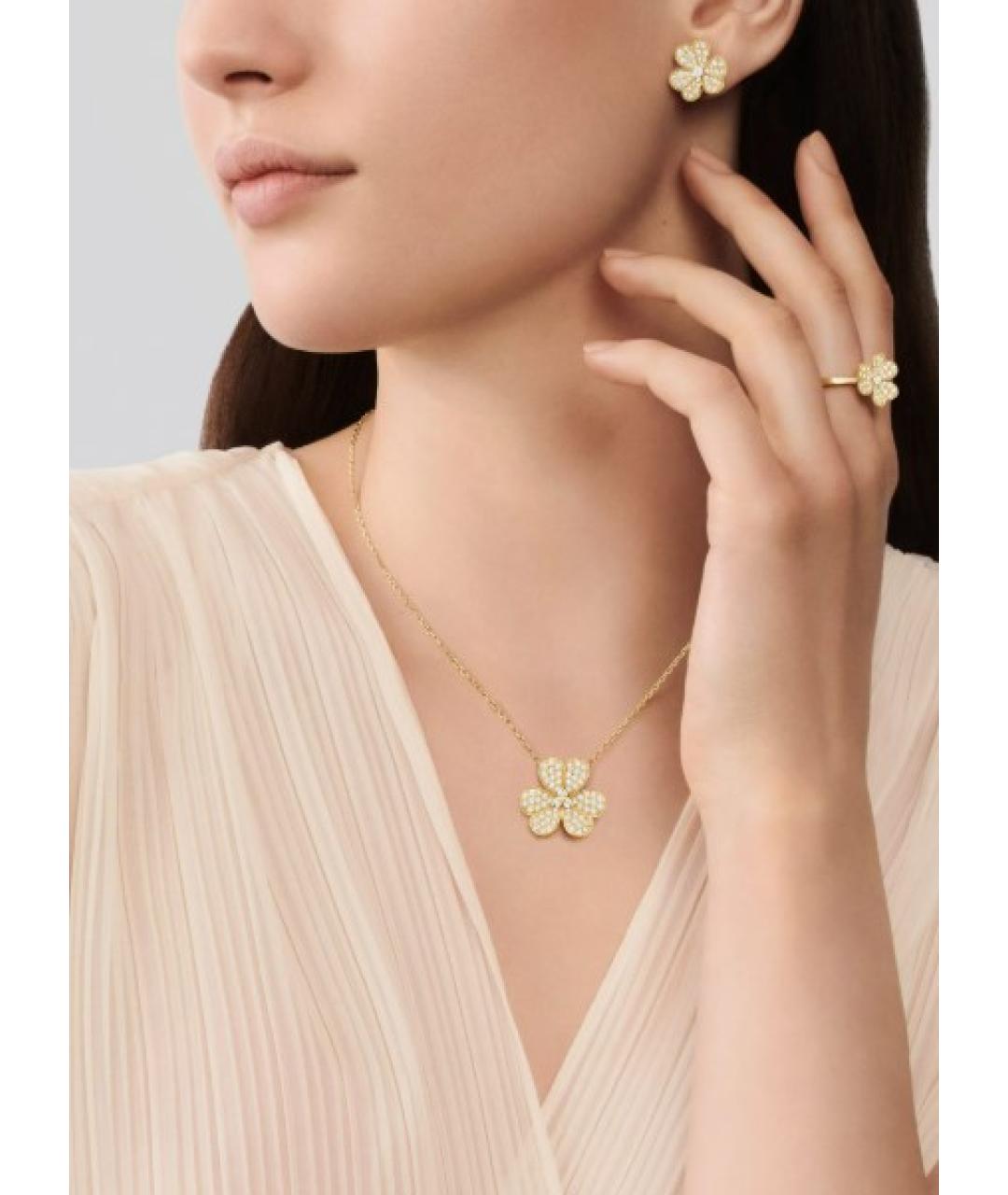 VAN CLEEF & ARPELS Золотые серьги из желтого золота, фото 3